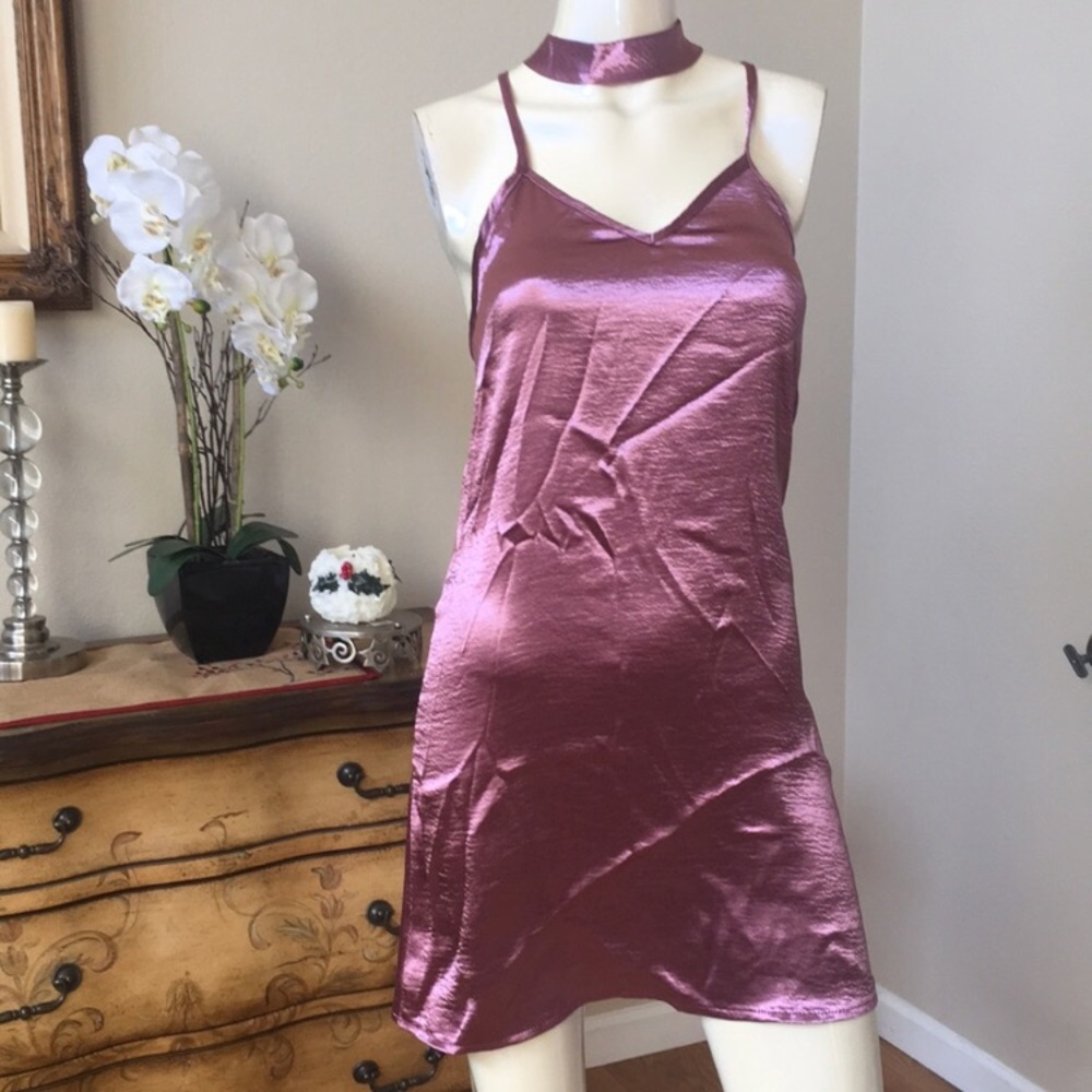 LF satin mini dress